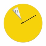 orologio giallo